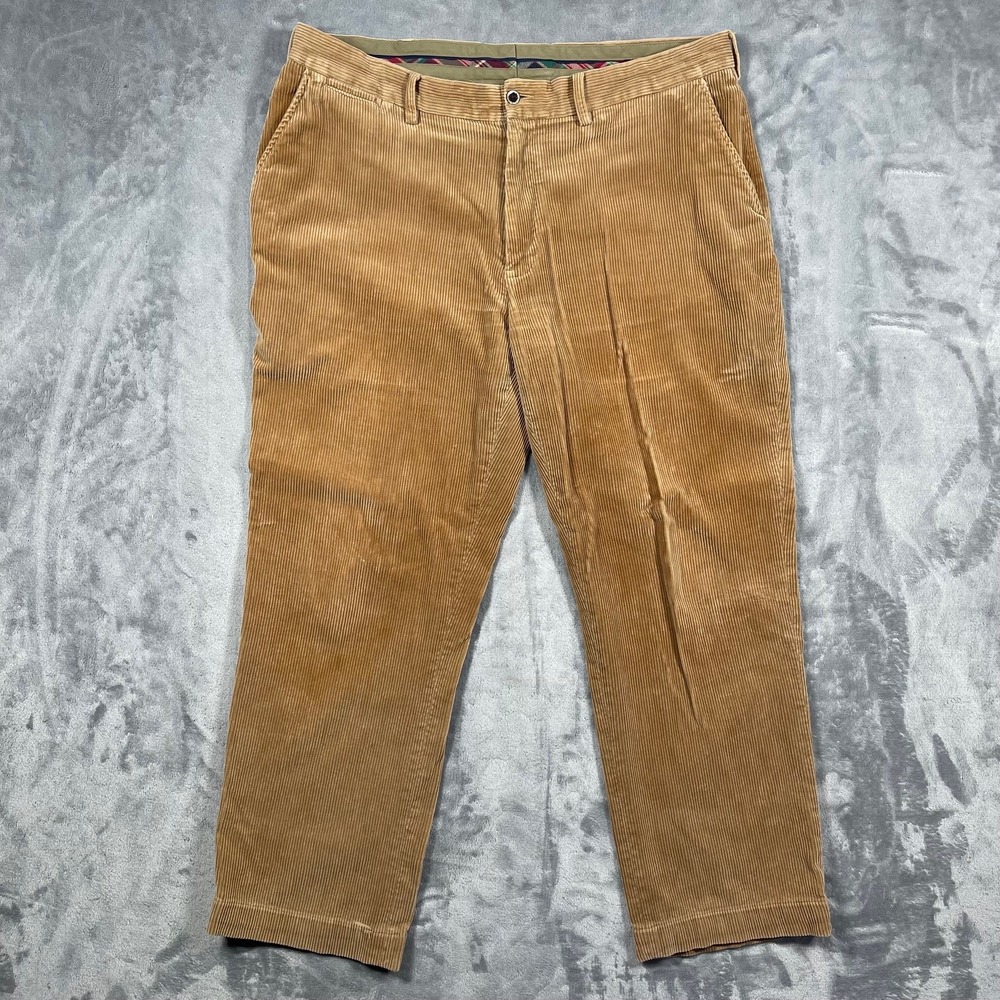 Polo Ralph Lauren Preston‎ Corduroy Pants Tan Mens 40(39)x30 Classic Fit